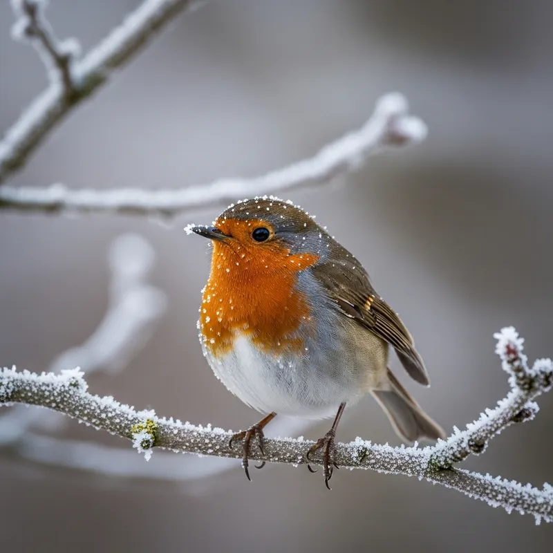 Lonely Small Bird - Discover Nature's Charm