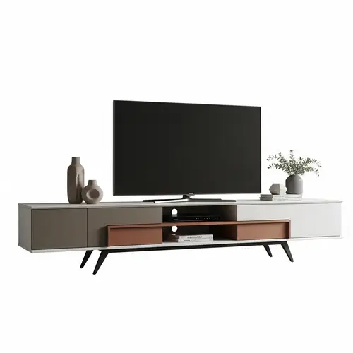 Modern TV Unit | Sleek Design with Minimalist & Geometric Styles