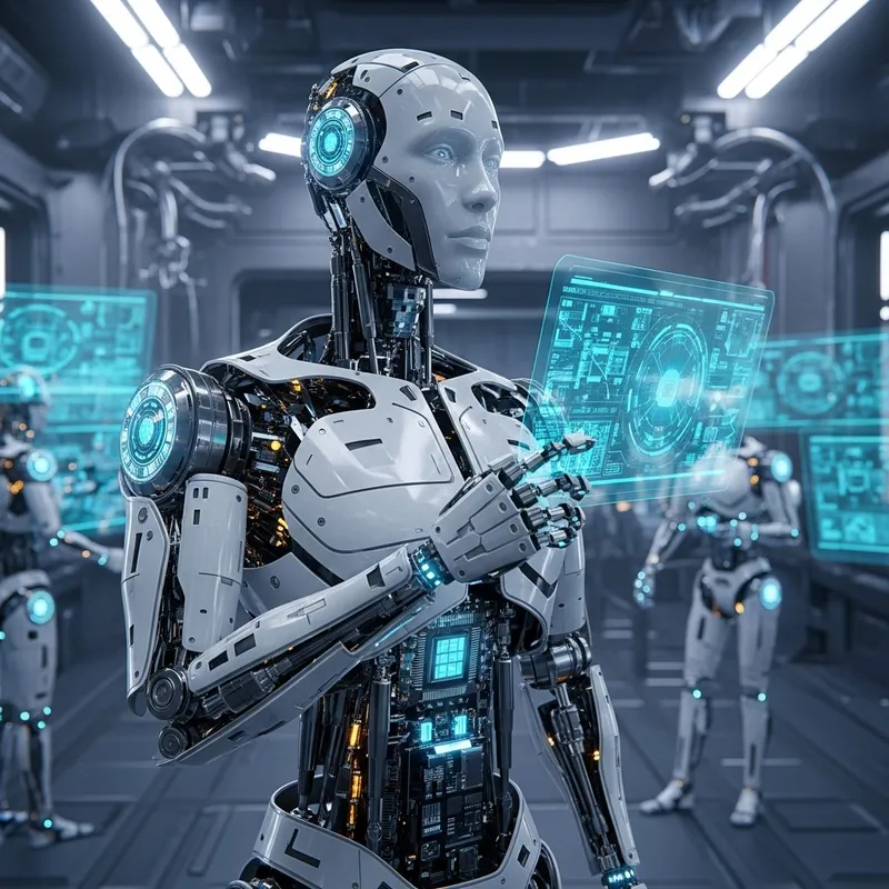 Cyber Robot 2090 - Futuristic AI Innovation Cyber Robot 2090 - Futuristic AI Innovation