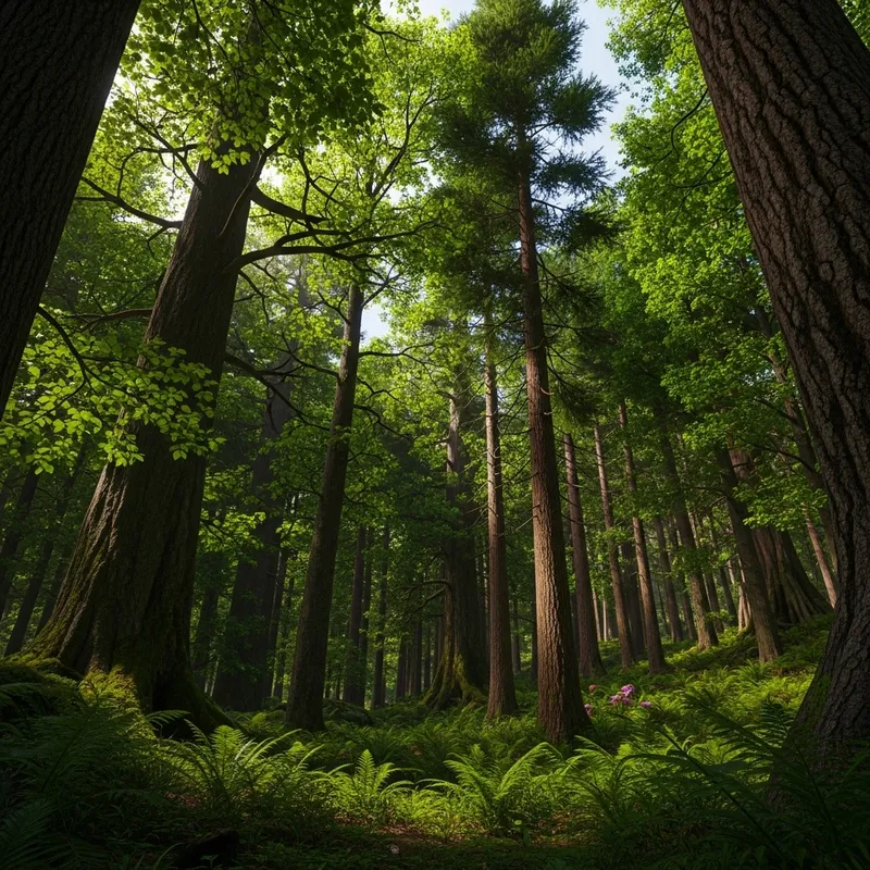 Mystical Forest - A Verdant Enchantment of Nature Mystical Forest - A Verdant Enchantment of Nature