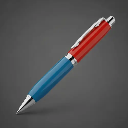 3D Ballpoint Pen Model | Detailed Pen Rendering