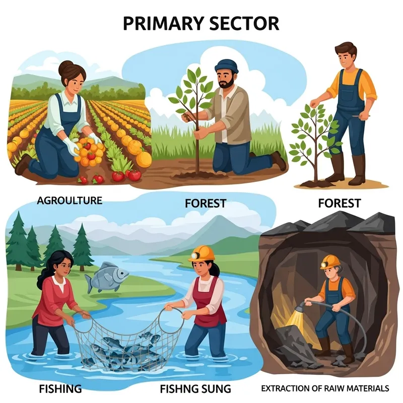 Visual Thinking for Primary Sector: Agriculture, Forestry, Fishing, Extraction Visual Thinking for Primary Sector: Agriculture, Forestry, Fishing, Extraction