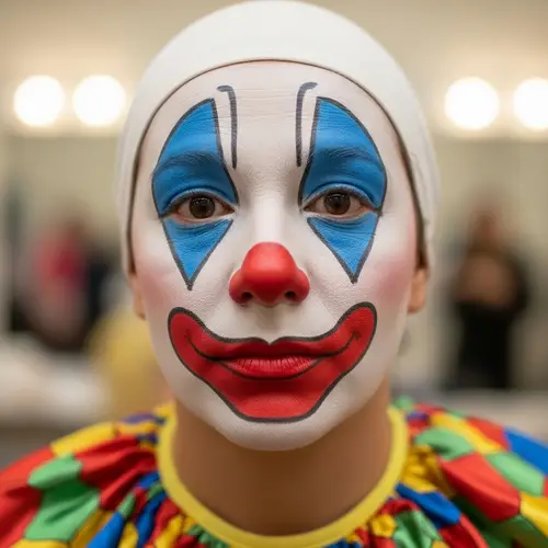 Clown Face Art: Expressive and Unique Creations