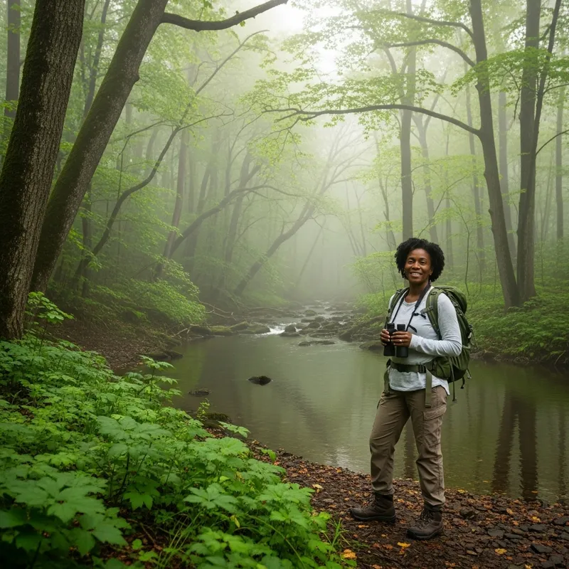 Molly Avis in Tranquil Forest