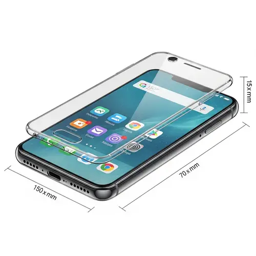 Transparent Glass Smartphone | 150x70x3mm | Futuristic Design