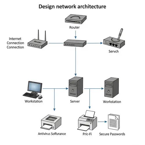 Network Architecture Design: Components and Connectivity