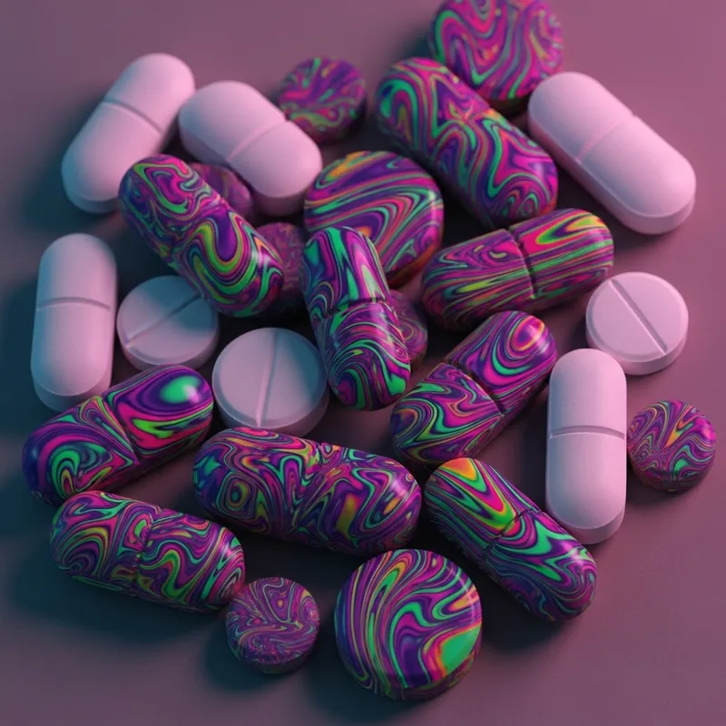Prescription Pills: A Psychedelic Art Experience
