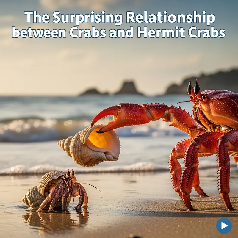 Crabs and Hermit Crabs: A Surprising Bond Crabs and Hermit Crabs: A Surprising Bond