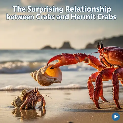 Crabs and Hermit Crabs: A Surprising Bond