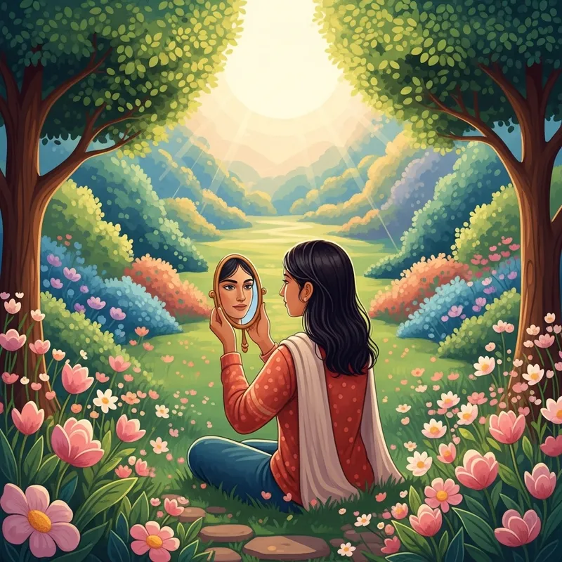 Symbolic Art of Self-Love and Care Symbolic Art of Self-Love and Care