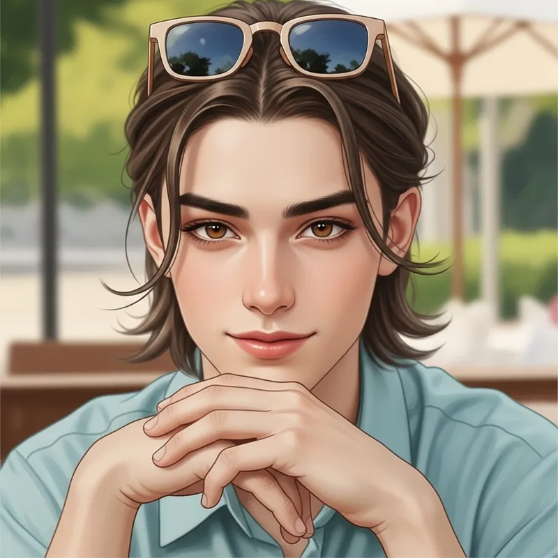 Romantic Portrait of My Crush