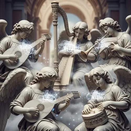 Marble Angels Choir Playing Sleep-Inducing Lullaby | 432 HZ