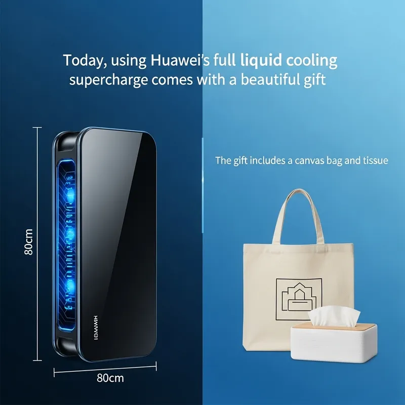 Create Vertical Image: Huawei Full Liquid Cooling Supercharge Gift