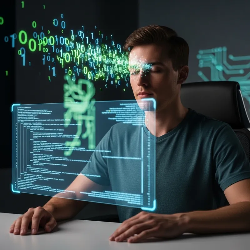 Mind-Powered Coding: Young Male Programming with Mind Mind-Powered Coding: Young Male Programming with Mind