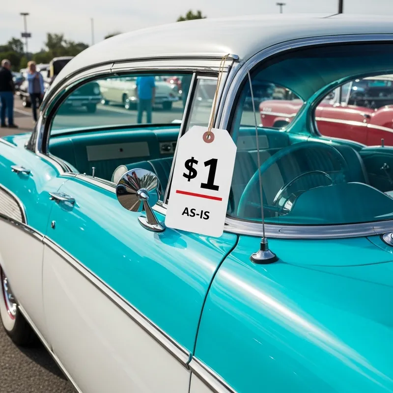 Vintage Car for Just $1 - Amazing Condition! Vintage Car for Just $1 - Amazing Condition!