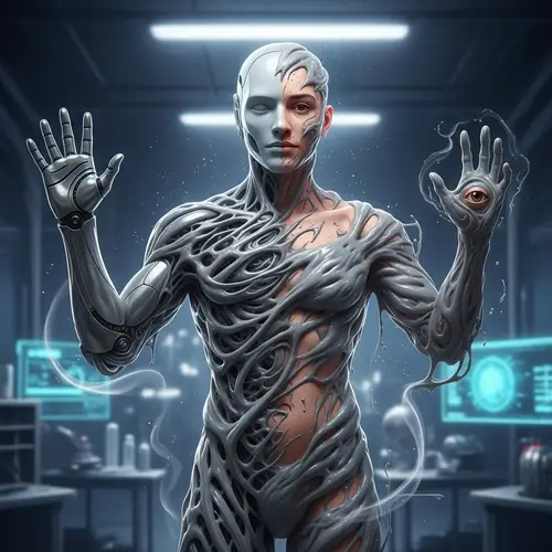 Revolutionary Morphing Humanoid Prototype