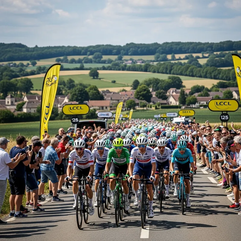 Tour de France Cycling Race | Spectacular Rural Views Tour de France Cycling Race | Spectacular Rural Views