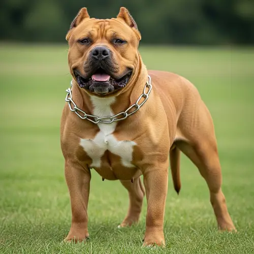 Powerful and Sturdy Dog Exuding Vitality | UniqueGlimpse