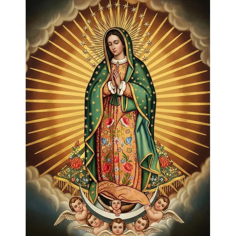 Virgin of Guadalupe: Iconic Mexican Religious Figure Virgin of Guadalupe: Iconic Mexican Religious Figure