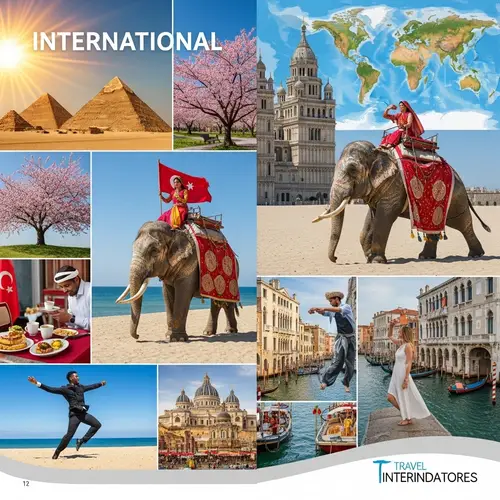 International Tourist Brochure: Discover Diversity in Travel Destinations