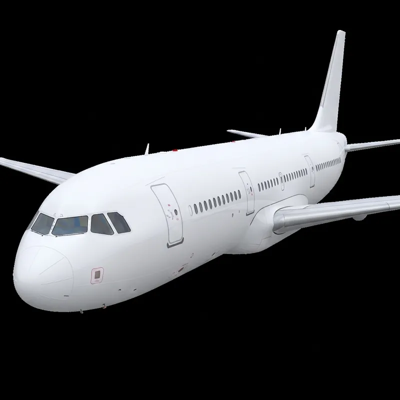 Detailed 3D Airplane Fuselage Design Detailed 3D Airplane Fuselage Design