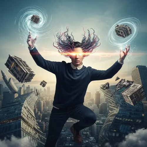 Ambiguously Gendered Diverse Person with Supernatural Powers