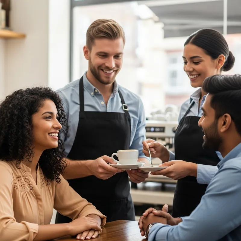 Meaningful Customer Connections: Exceptional Service at Cafe Interactions Meaningful Customer Connections: Exceptional Service at Cafe Interactions