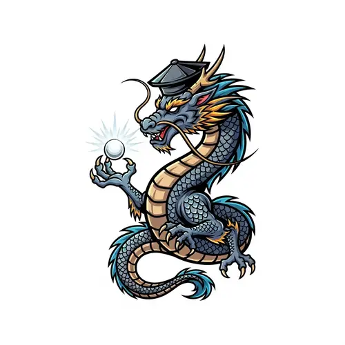 Majestic Dragon Logo | Emblematic Brand Identity