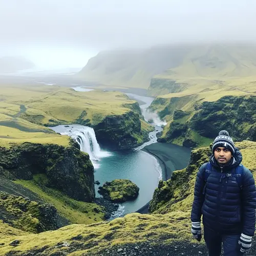 Majestic Landscape of Iceland: Geothermal Hot Spots & Waterfalls