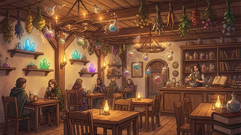 Enchanting Apothecary Café Transformation