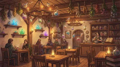 Enchanting Apothecary Café Transformation