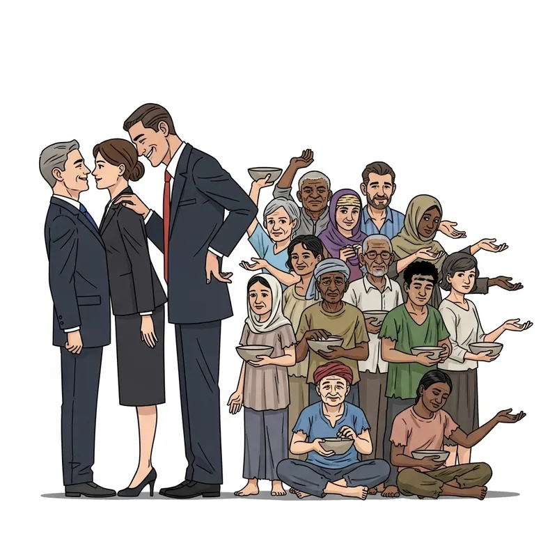 Government Favoritism vs. Helping the Poor: A Striking Allegory