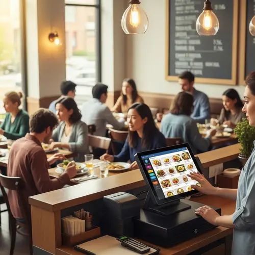 Efficient Restaurant with Diverse Customers & User-Friendly POS System
