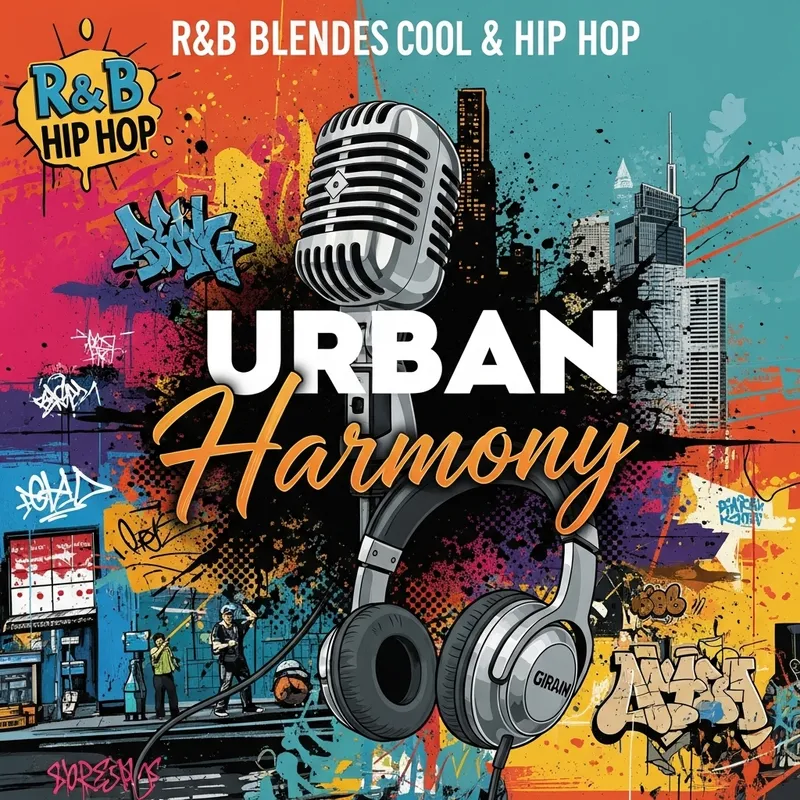 R&B Hip Hop Beats Album Cover Design