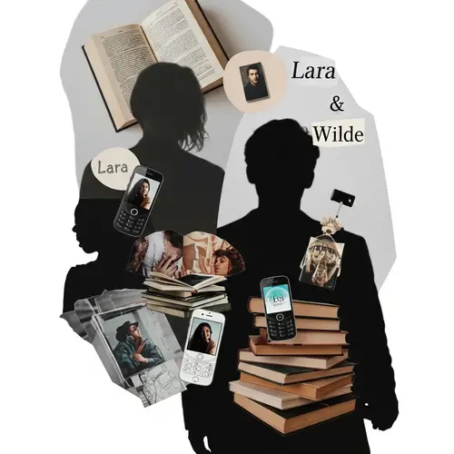 Lara & Wilde: Duality and Intrigue Collage | Uncover The Mystery