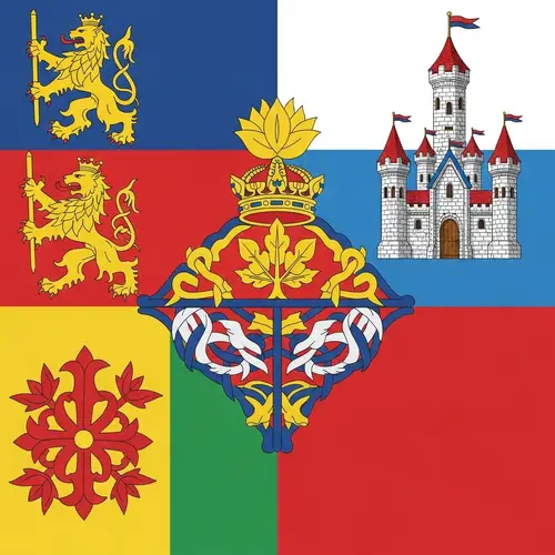 High-Resolution Fantasy Flag for Non-Existent Country