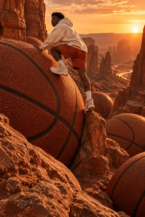 Surreal Fashion Photography in Desert Canyon