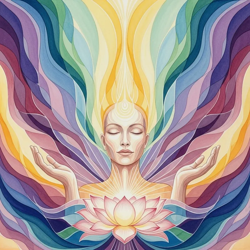 Symptoms of Spiritual Awakening Watercolor Vision