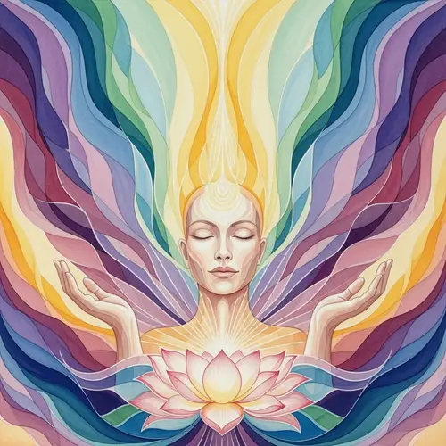 Spiritual Awakening Symptoms in Watercolor Art