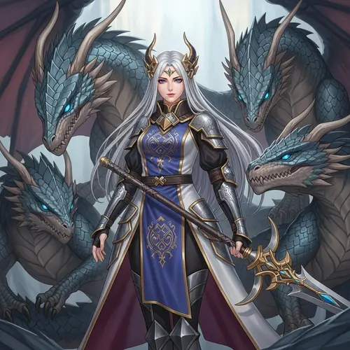 Daenerys Targaryen, Dragon Mother: Exquisite Detail & Majestic Dragons