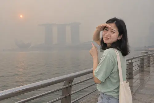 Mei at Marina Bay: A Cinematic Perspective