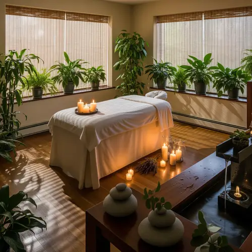 Relaxing Wellness Spa Room Experience