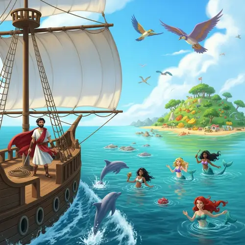 Middle-Eastern Odysseus: A Mythical Odyssey at Sea