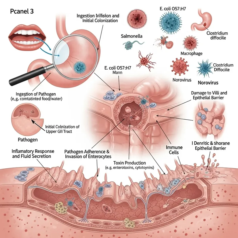 Pathophysiology of Acute Infectious Diarrhea in Elderly Pathophysiology of Acute Infectious Diarrhea in Elderly