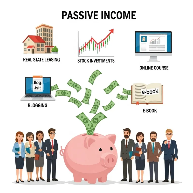 Passive Income Strategies: Real Estate, Investments, and Blogging