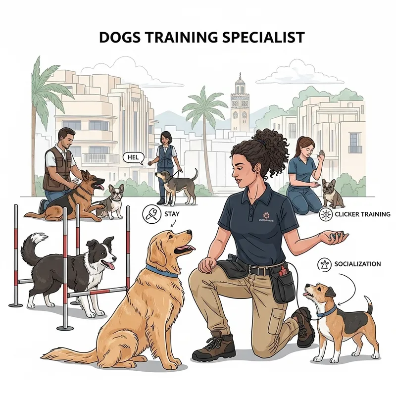 Professional Dog Training Techniques in Casablanca
