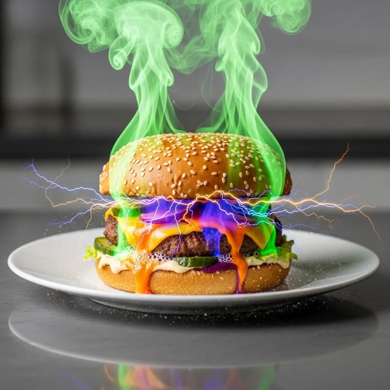 Reactive Hamburger: Surprising Culinary Fun