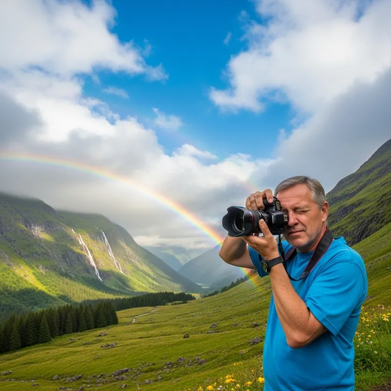 Dreamer's Quest: Capturing Ethereal Beauty Amidst the Fog