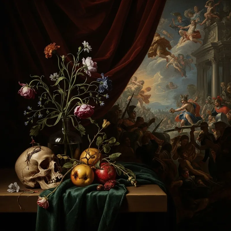 Muerte y violencia: Baroque Art Scene