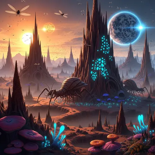 Fantastic Planet Infested with Termites